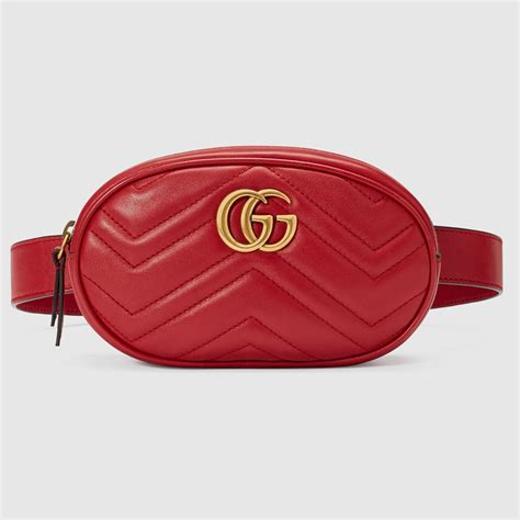 gg marmont matelassé leather belt bag replica|gucci marmont matelasse mini bag.